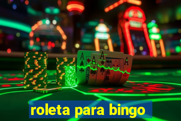 roleta para bingo