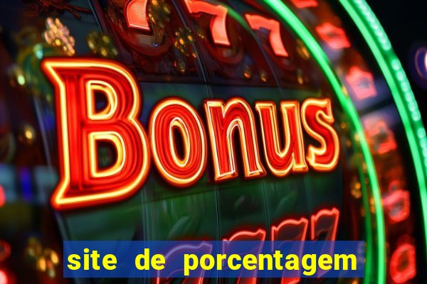 site de porcentagem de slots