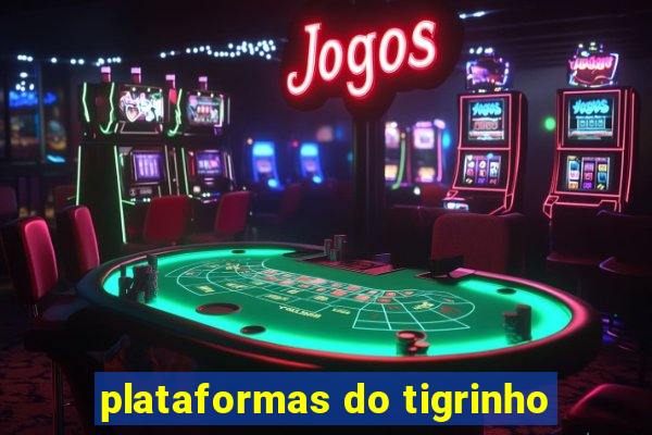 plataformas do tigrinho