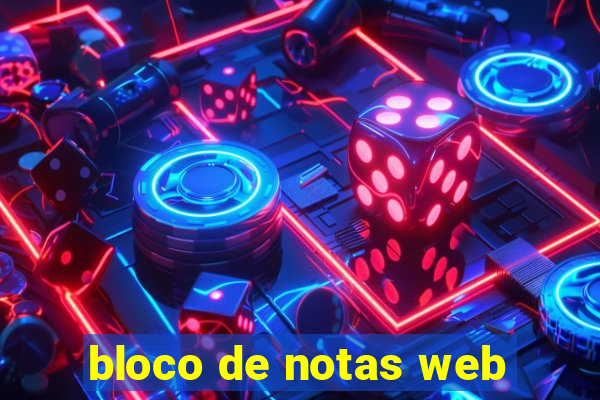 bloco de notas web