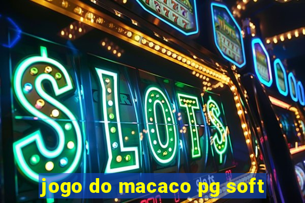 jogo do macaco pg soft