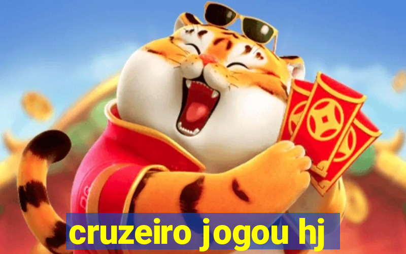 cruzeiro jogou hj