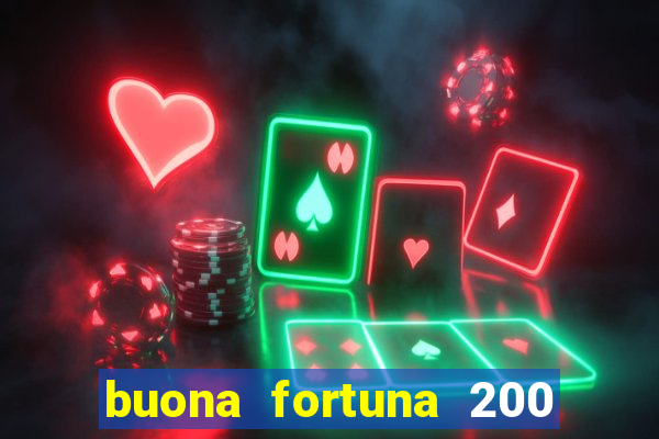 buona fortuna 200 fios casal