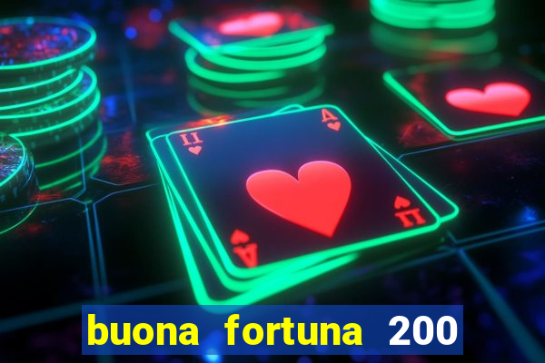 buona fortuna 200 fios casal