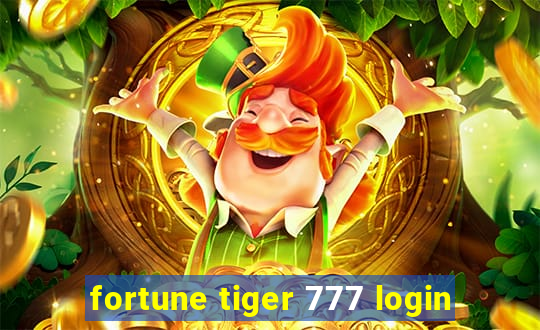 fortune tiger 777 login