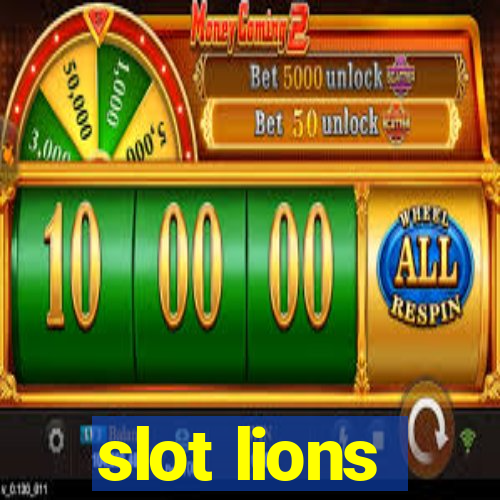 slot lions