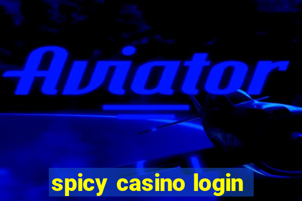 spicy casino login