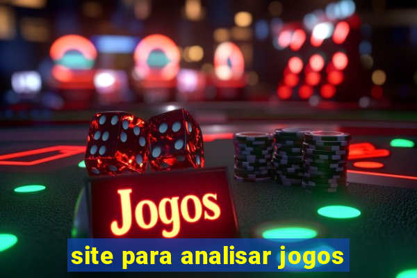 site para analisar jogos