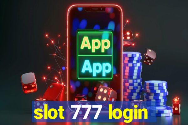 slot 777 login