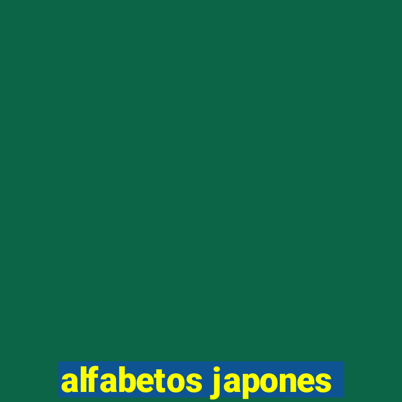 alfabetos japones