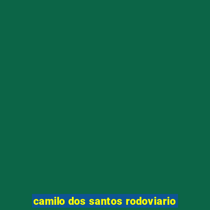 camilo dos santos rodoviario