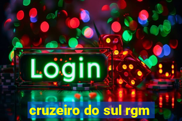 cruzeiro do sul rgm