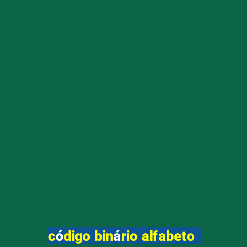 código binário alfabeto