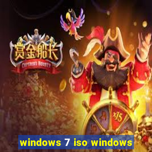 windows 7 iso windows