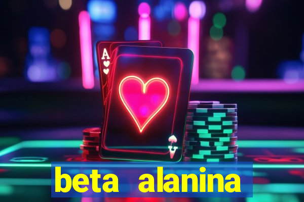 beta alanina aumenta a pressao