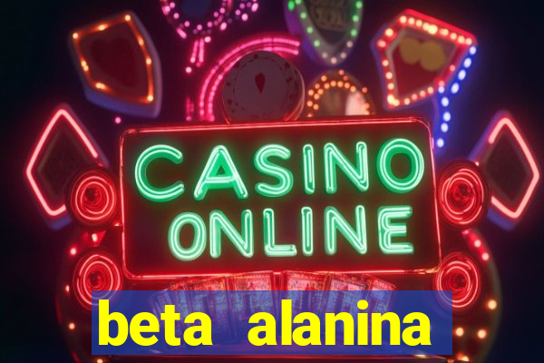 beta alanina aumenta a pressao