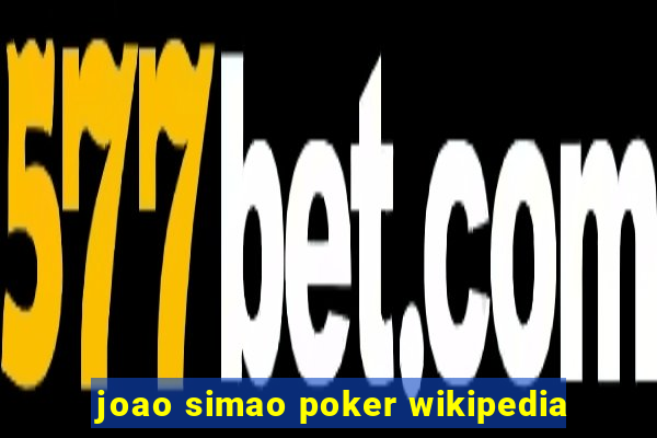 joao simao poker wikipedia