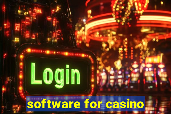 software for casino