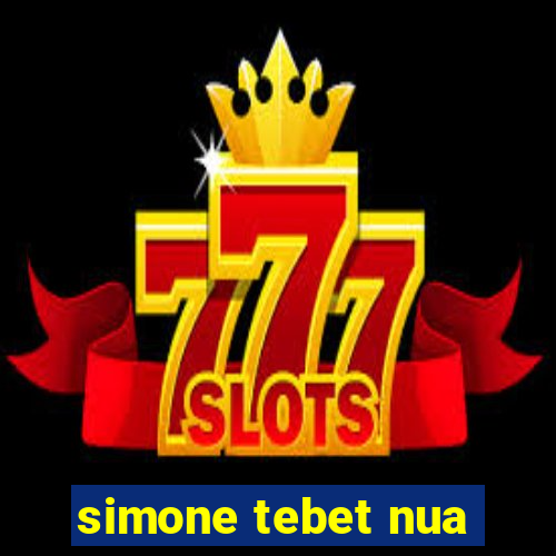 simone tebet nua