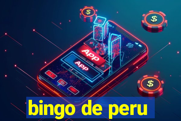 bingo de peru