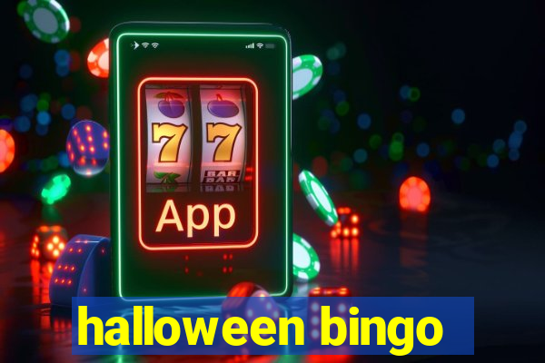 halloween bingo