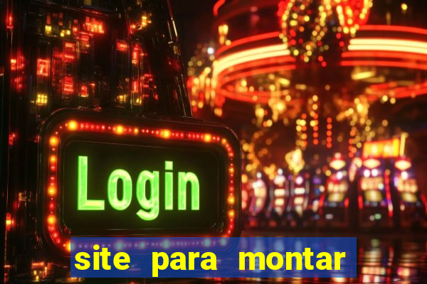 site para montar time de futebol