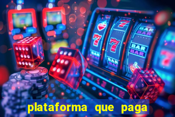 plataforma que paga no cadastro fortune tiger