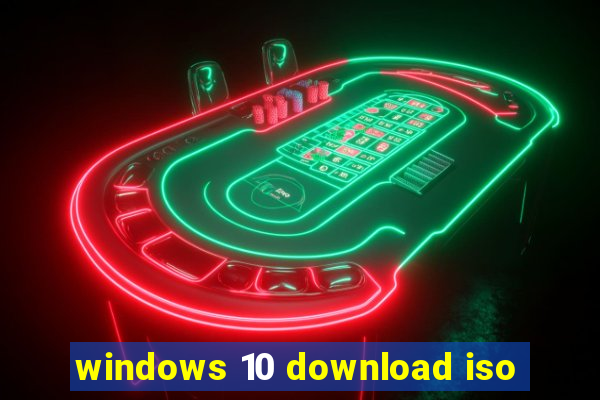 windows 10 download iso