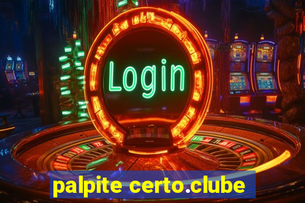 palpite certo.clube