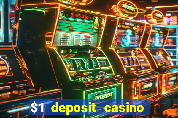 $1 deposit casino book of dead