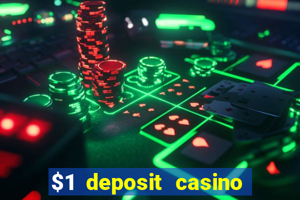 $1 deposit casino book of dead