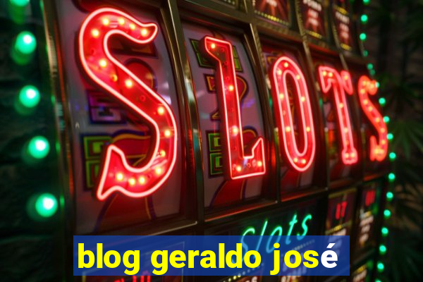 blog geraldo josé