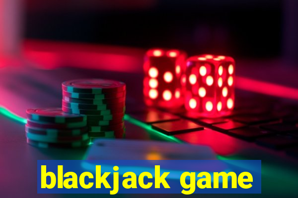 blackjack game