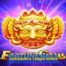 calculadora rampa online