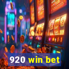 920 win bet