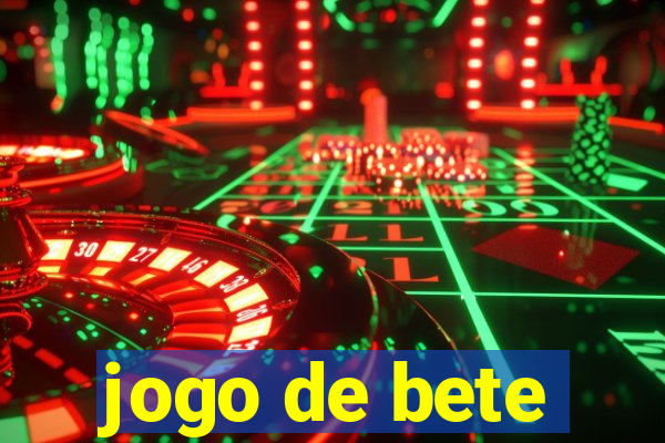 jogo de bete