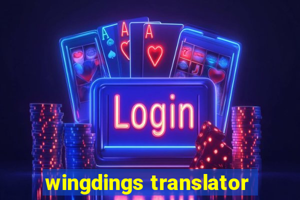 wingdings translator