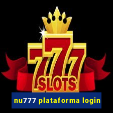 nu777 plataforma login