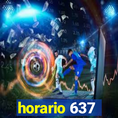 horario 637