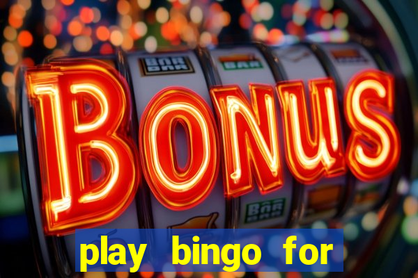 play bingo for money online