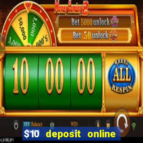 $10 deposit online casino new zealand