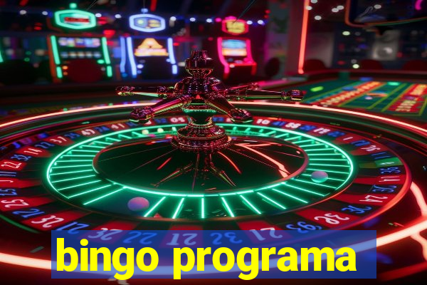 bingo programa