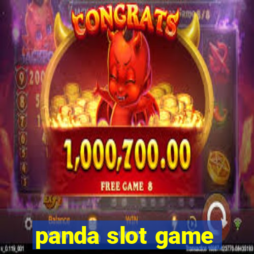 panda slot game