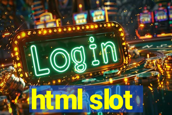 html slot