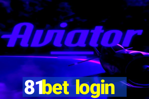 81bet login