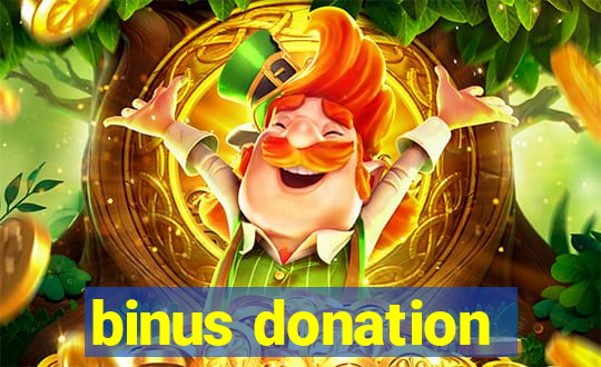 binus donation