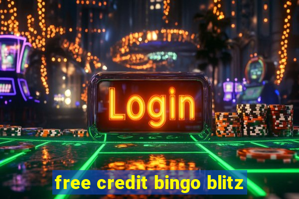 free credit bingo blitz