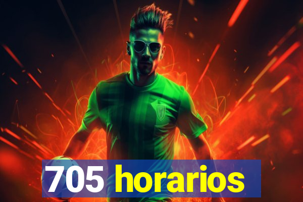 705 horarios