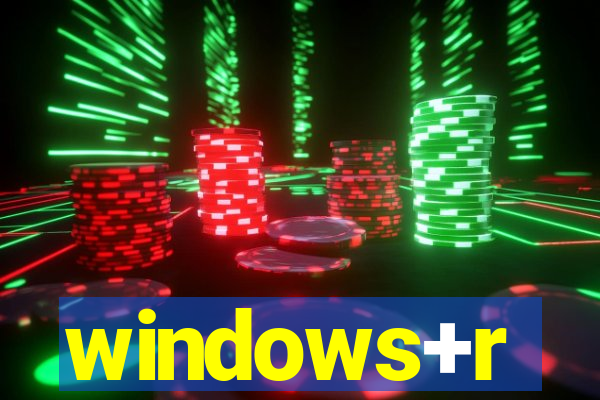 windows+r