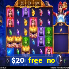 $20 free no deposit casino